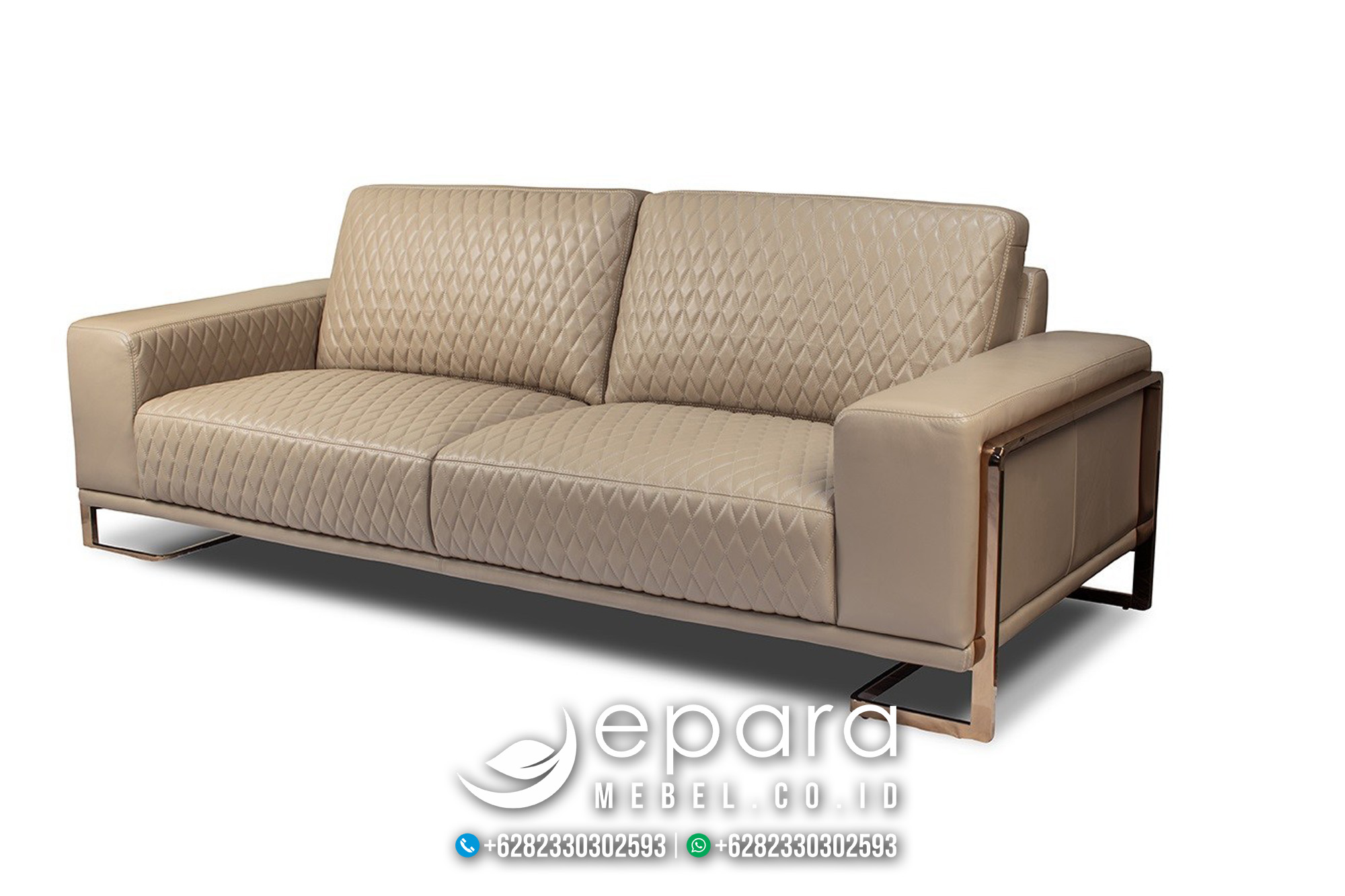 Model Simpel Sofa Modern Kombinasi Bahan Stainlees JM-101