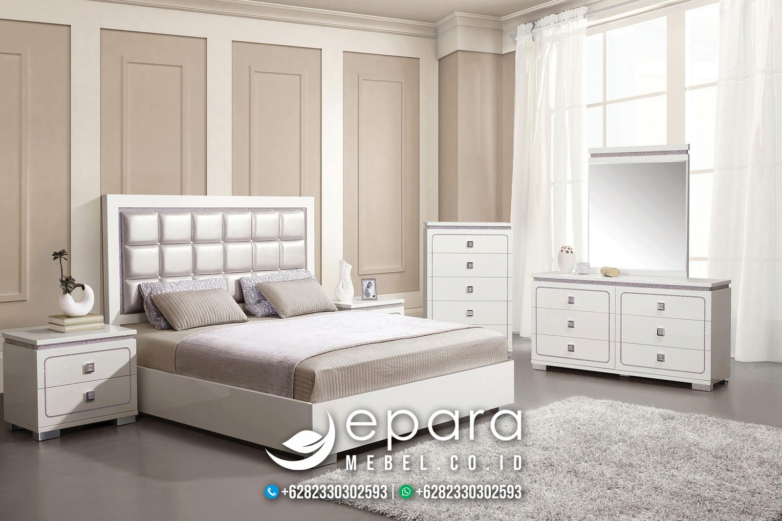 New Tempat Tidur Modern Minimalis Mewah JM-636