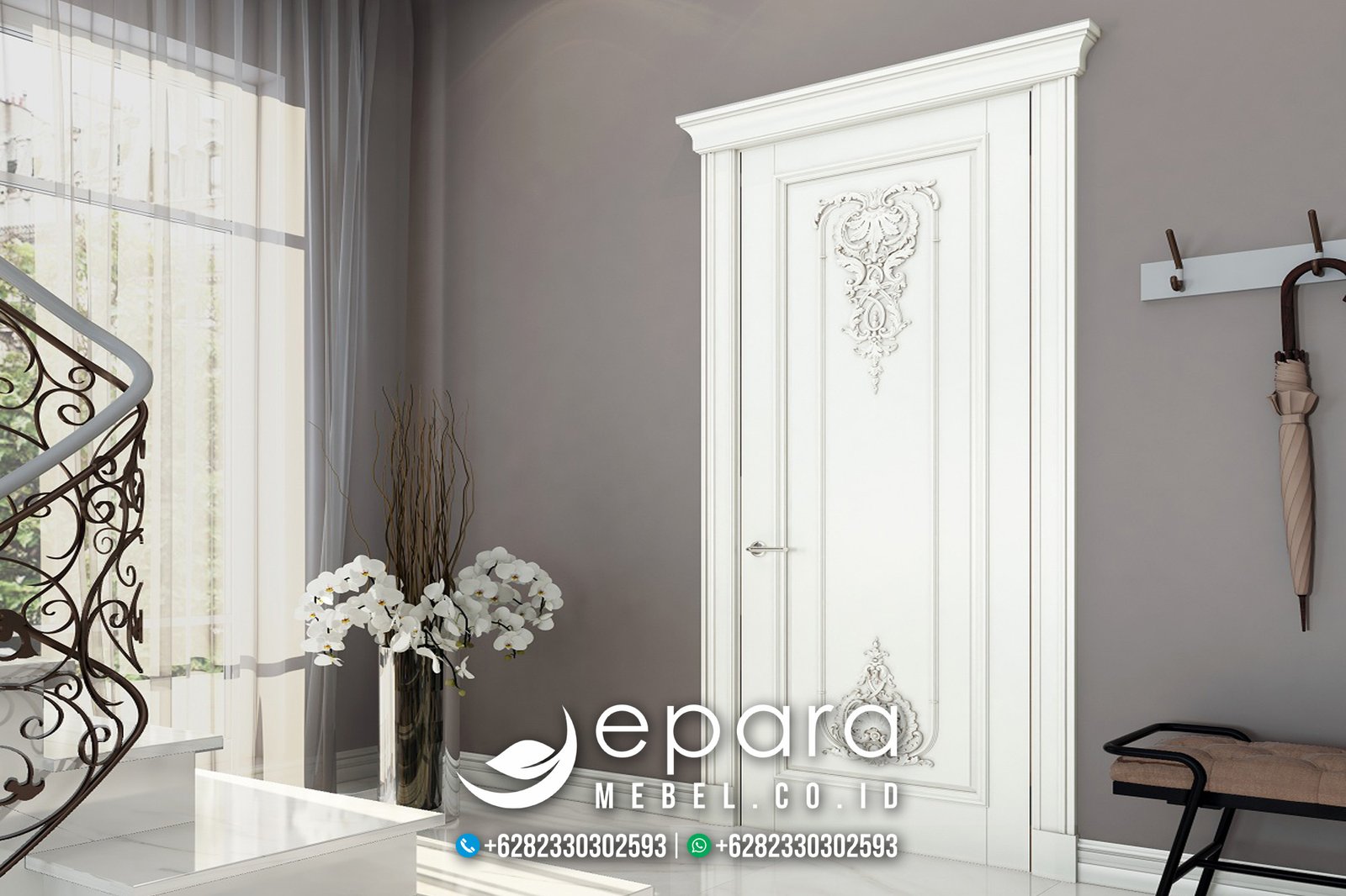 Set Kusen Pintu Kamar Mewah Modern JM-589