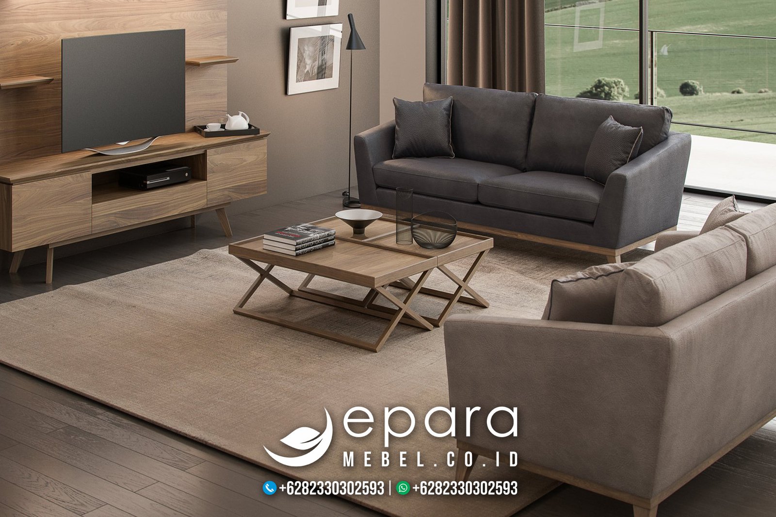 Sofa Tamu Minimalis Modern Style Terbaru JM-737