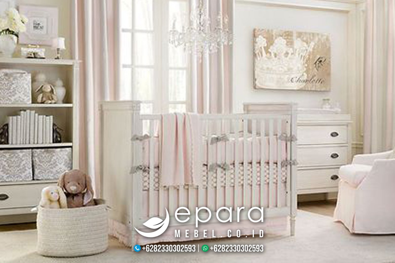 New Box Bayi Jepara Model Minimalis Mewah JM-958