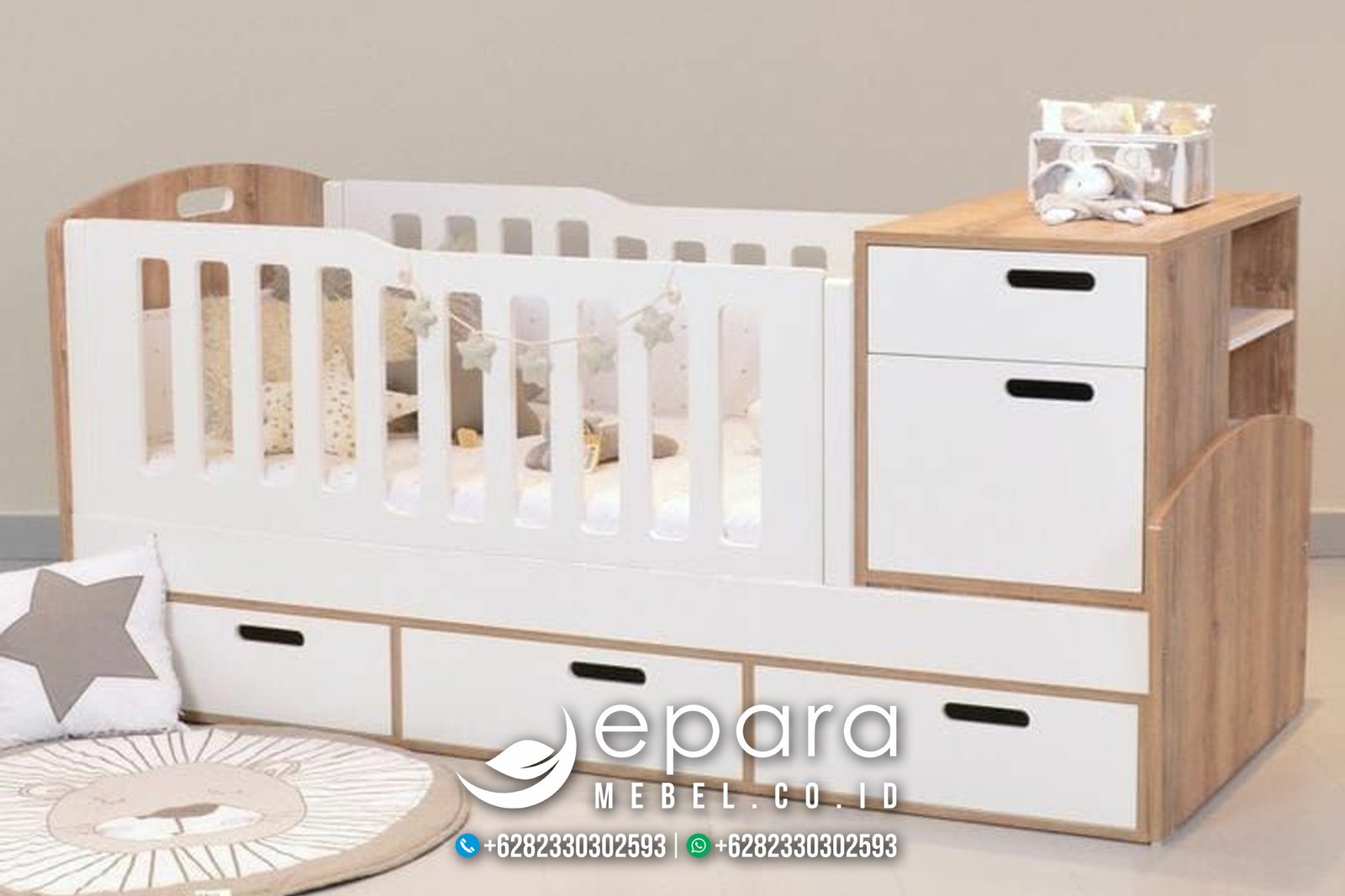 New Model Box Bayi Modern Mewah Jepara JM-963