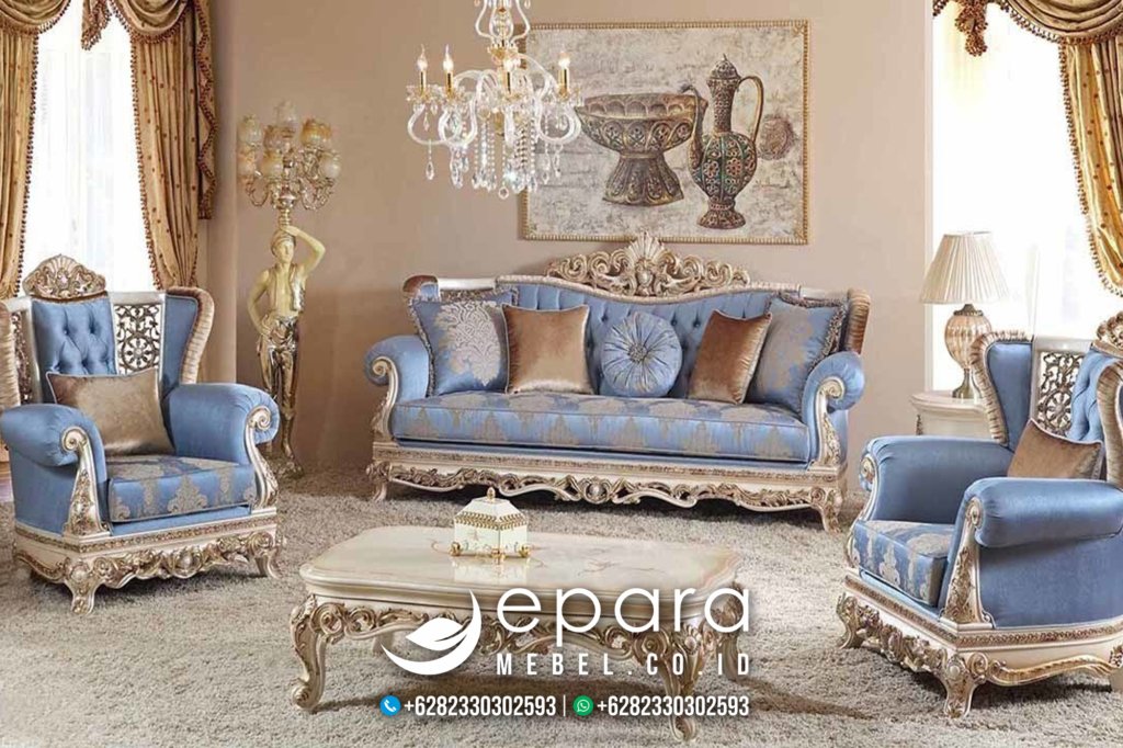 Model Set Sofa Modern Klasik Turkey Gold JM-1157