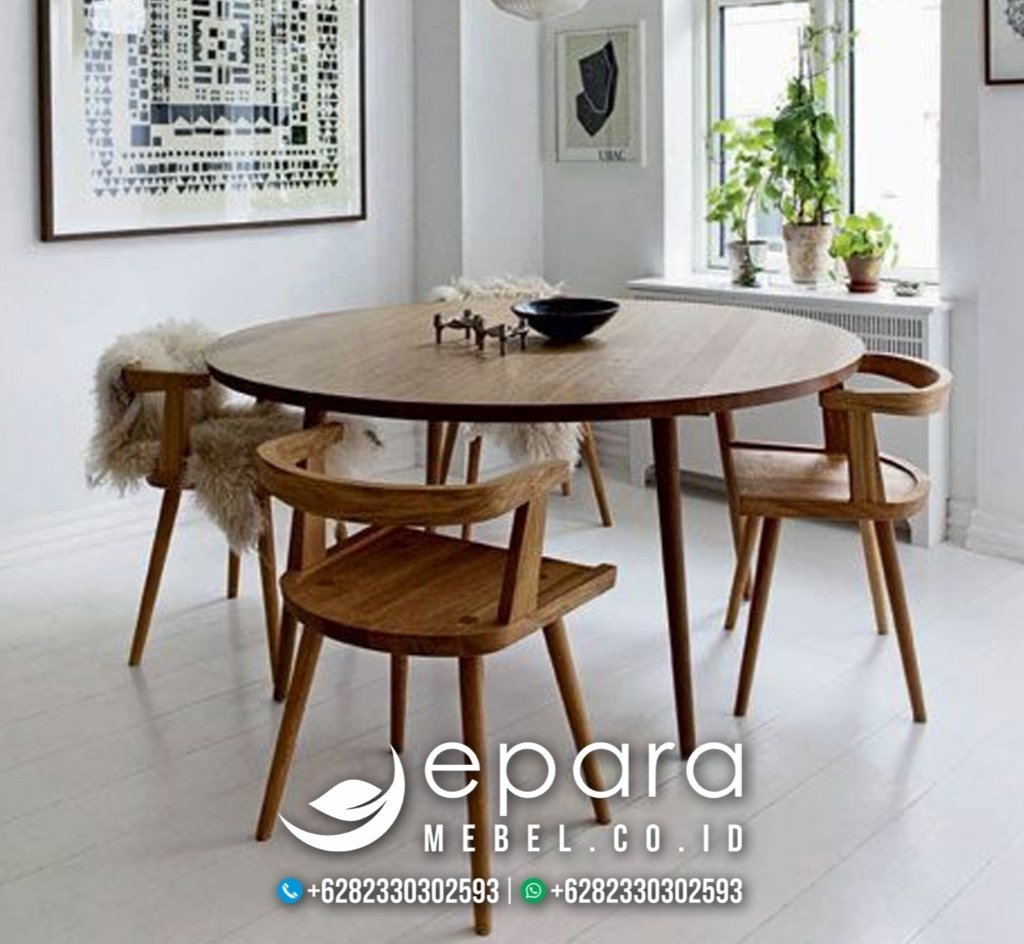 Set Meja Kursi Cafe Jepara Modern Mewah JM-1555