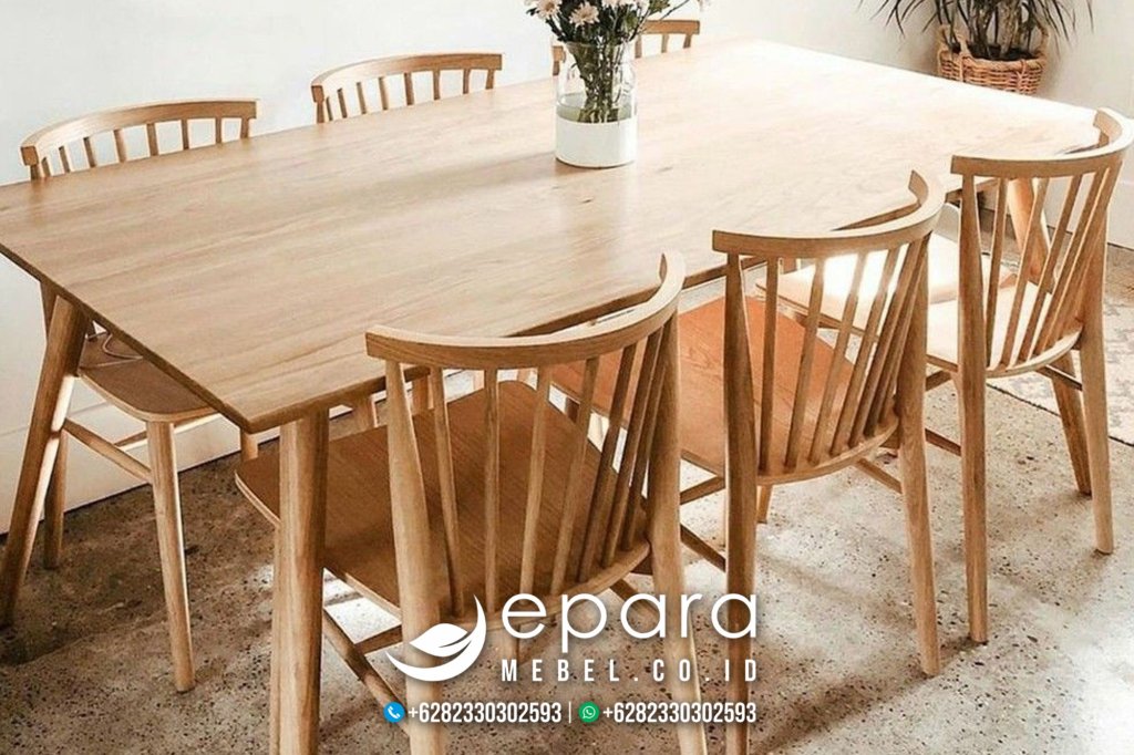 Set Kursi Cafe Model Minimalis Jati Terbaru JM-1197
