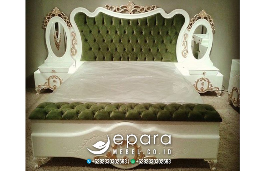Set Kamar Mewah Modern Klasik Putih Duco JM-1359