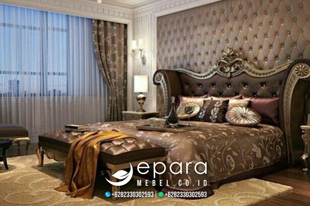 Kamar Set Klasik Model Mewah Kayu Jati JM-1364