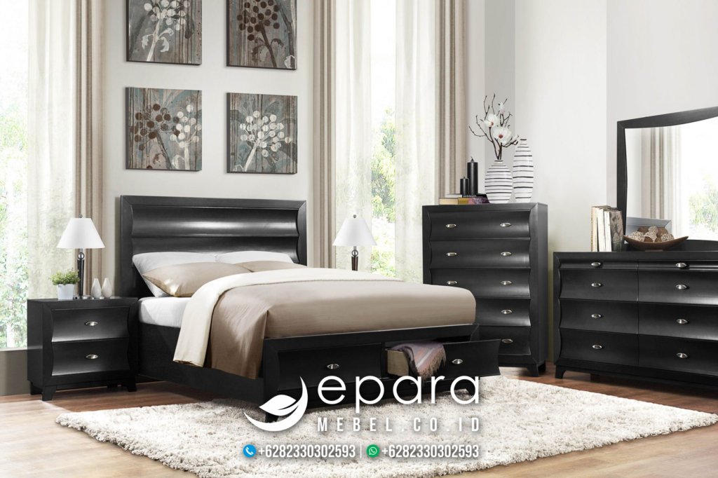 Set Ranjang Tidur Minimalis New Modern Style JM-1317