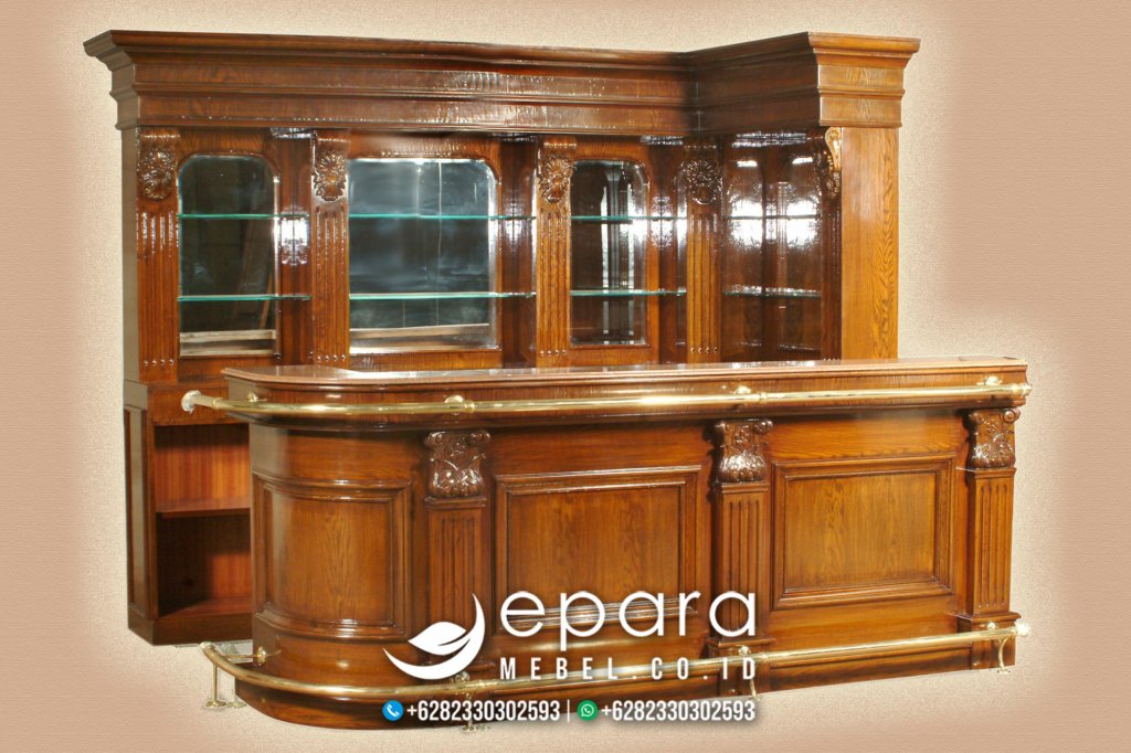 Model Baru Meja Minibar Klasik Minimalis JM-1547