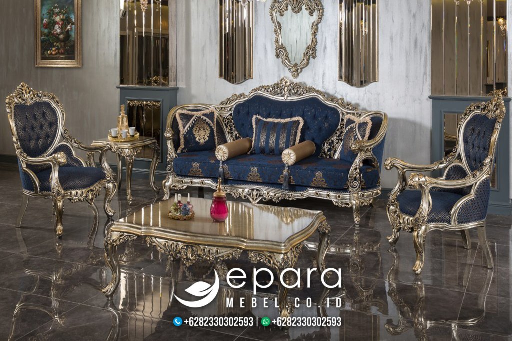 Model Sofa Tamu Turkey Luxury Klasik Terbaru JM-1301