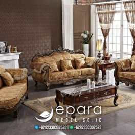 Mewah New Model Sofa Klasik Mebel Jepara Terbaru Jm