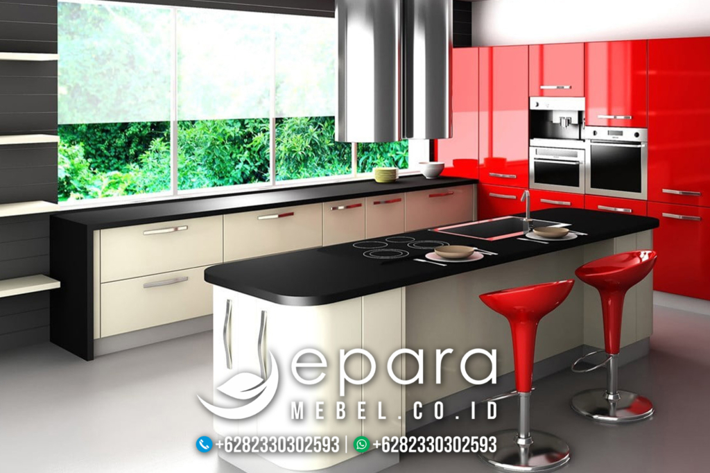 Design Set Dapur Mewah Style Modern Jepara JM-1838