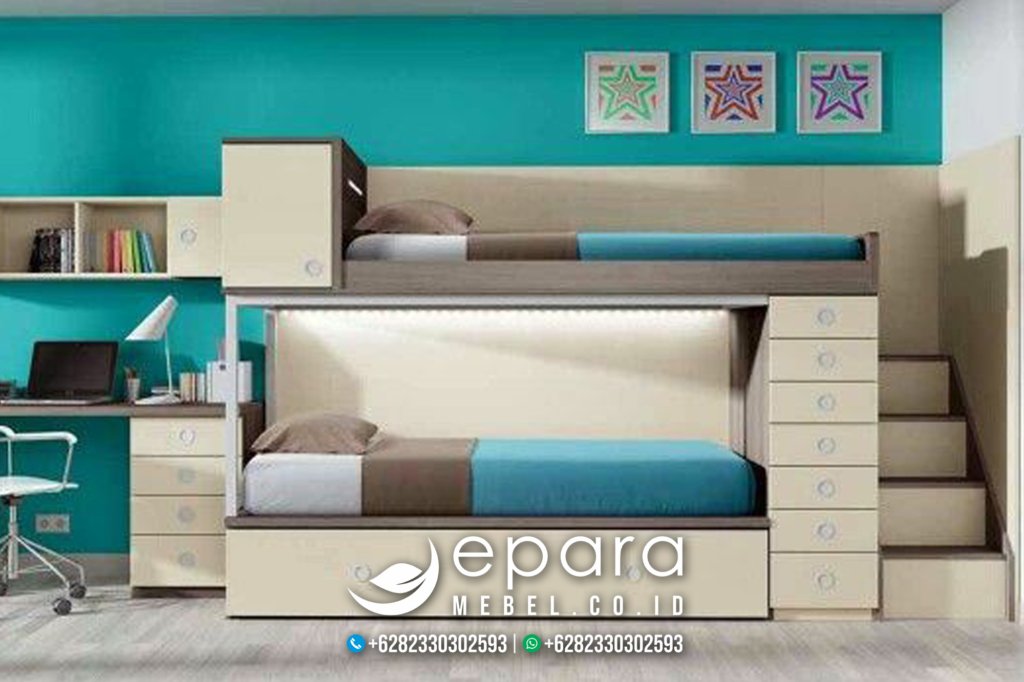 Design Kamar Anak Mewah Modern Model Tingkat 2 JM-1695