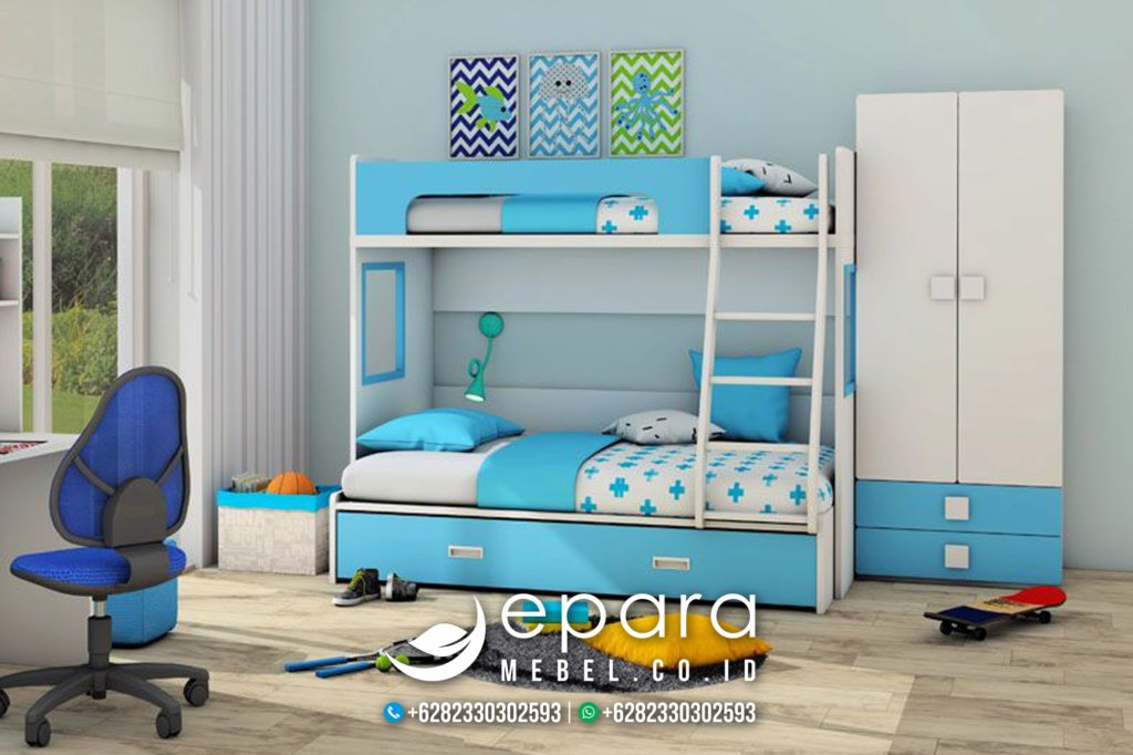 New Design Kamar Anak Minimalis Mewah Tingkat JM-1700