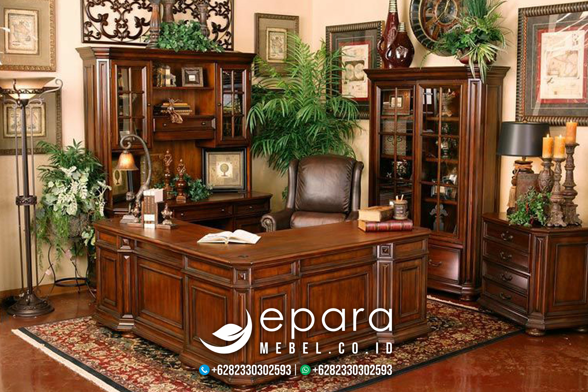 kursi kantor import mewah