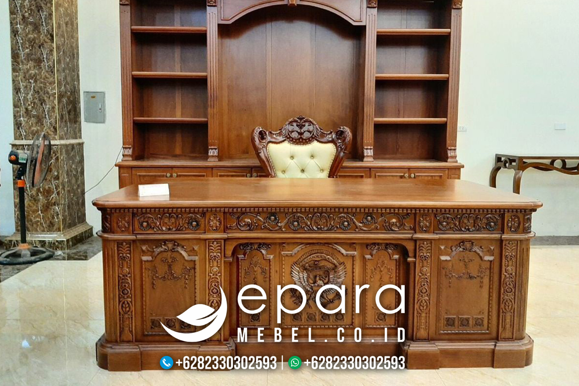 kursi kantor sandaran tinggi mewah