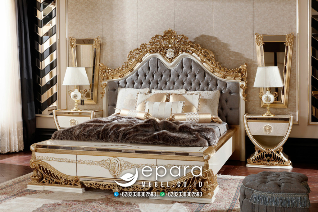 Set Model Kamar Tidur Mewah Luxury Eropa JM-3690
