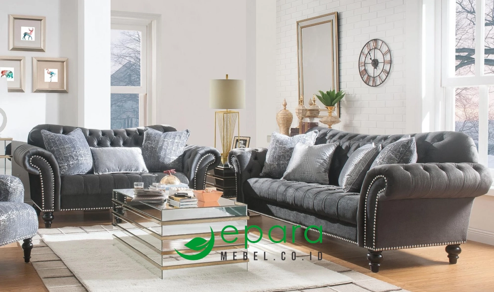 sofa tamu model formal untuk resmi jepara desain elegan mewah