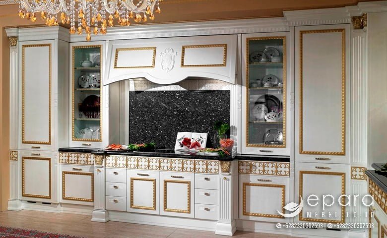 Model Mewah Kitchen Set Roman Terbaru Jepara